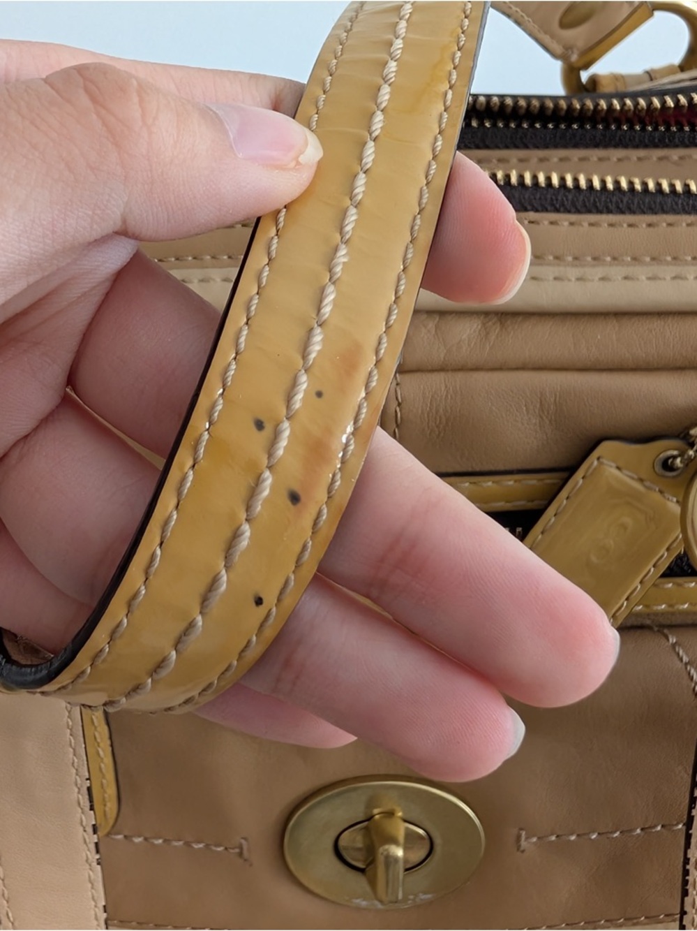 Vintage Y2K Coach Bonnie Satchel 13382 - Picture 3 of 9